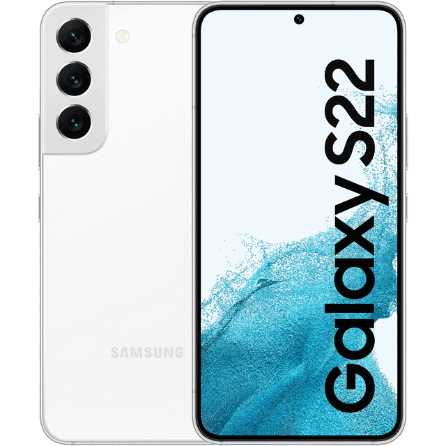 Samsung Galaxy S22 128 GB Smartphone in Phantom White