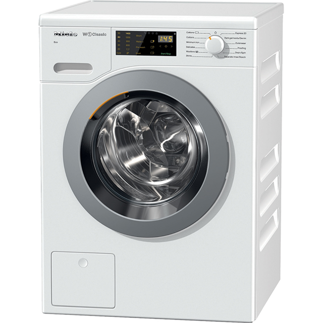 Miele W1 WDB004 7Kg Washing Machine with 1400 rpm - White - A+++ Rated - WDB004_WH - 1