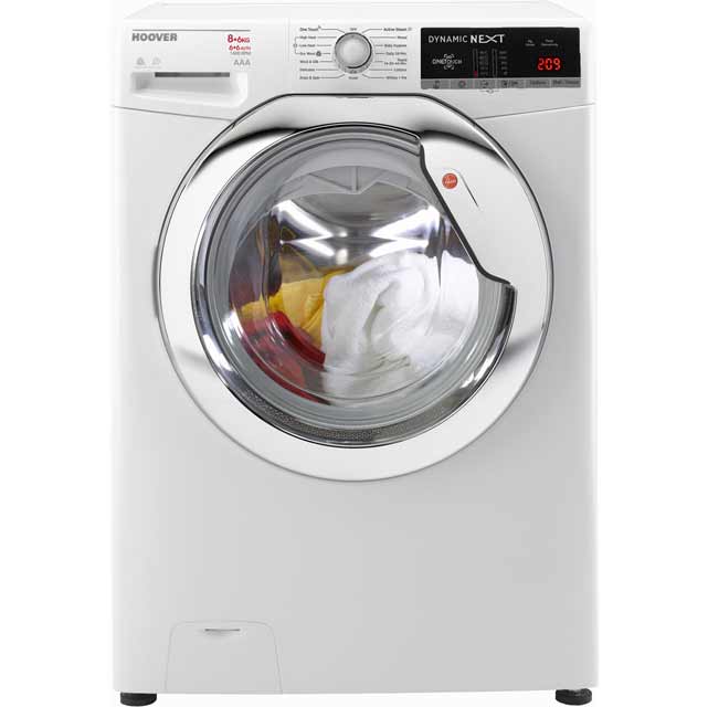 Hoover Dynamic Next WDXOA486AC Free Standing Washer Dryer in White