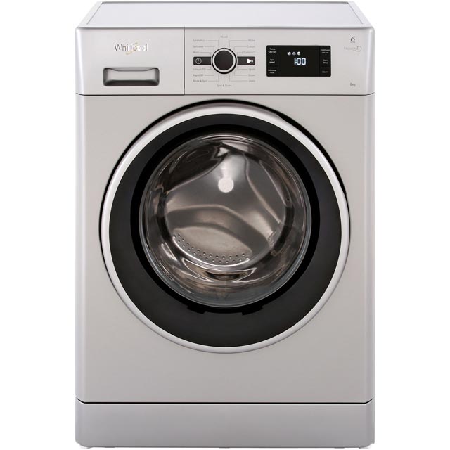 Whirlpool FWG81496S 8Kg Washing Machine with 1400 rpm - Silver - A+++ Rated