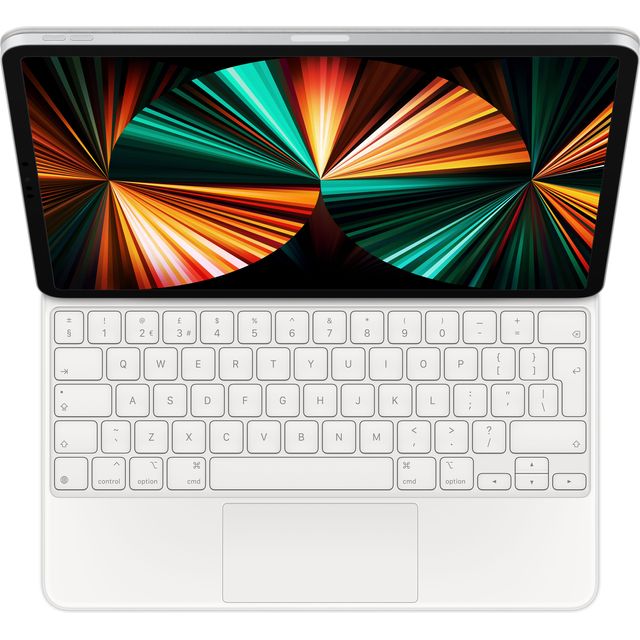 Apple Magic Keyboard for iPad Pro 11-inch (4th, 3rd, 2nd & 1st generation) and iPad Air (5th, 4th generation) - British English - White