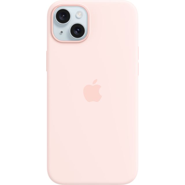Apple iPhone 15 Plus Silicone Case with MagSafe - Light Pink ​​​​​​​