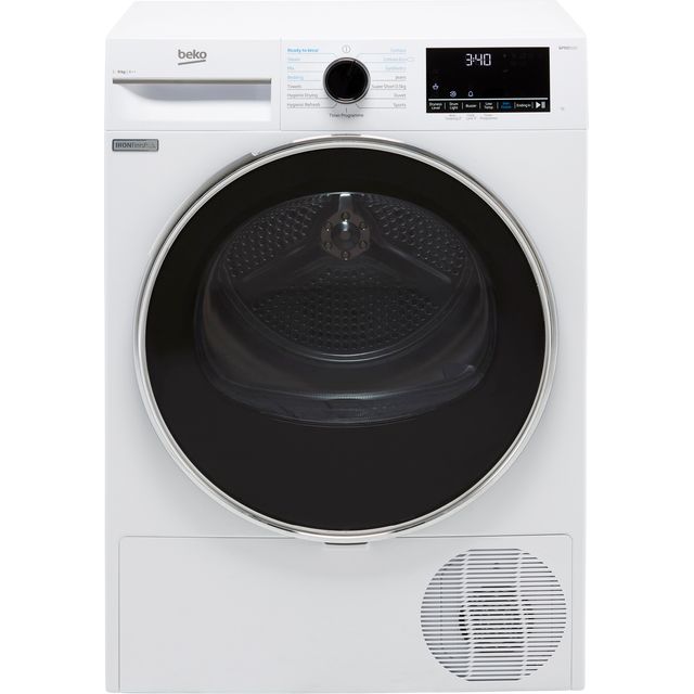 Beko B5T4923IW 9Kg Heat Pump Tumble Dryer - White - A++ Rated