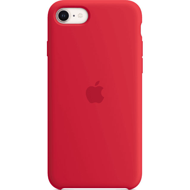 Apple Silicone Case (for iPhone SE) - (PRODUCT) RED