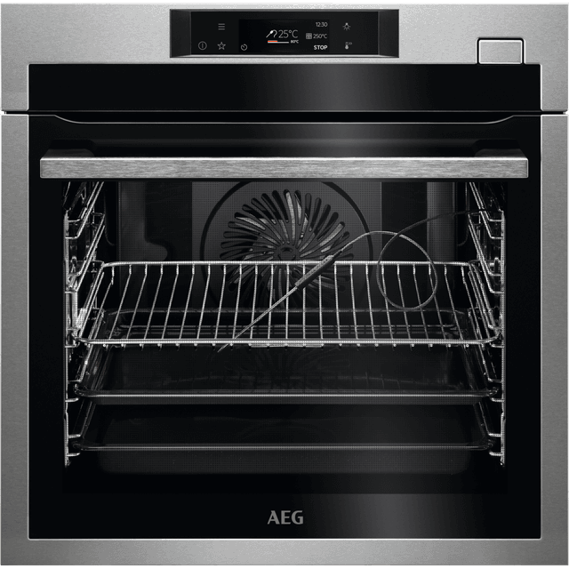 AEG 8000 Series BSE782380M Built In Electric Single Oven - Stainless Steel - A++ Rated