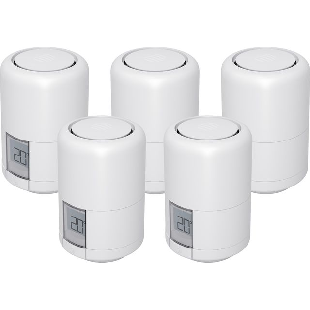 Hive Smart Radiator Thermostat 5 Pack (15mm Head Only) - Self install
