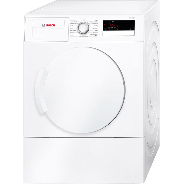 Bosch Serie 4 WTA79200GB Free Standing Vented Tumble Dryer in White