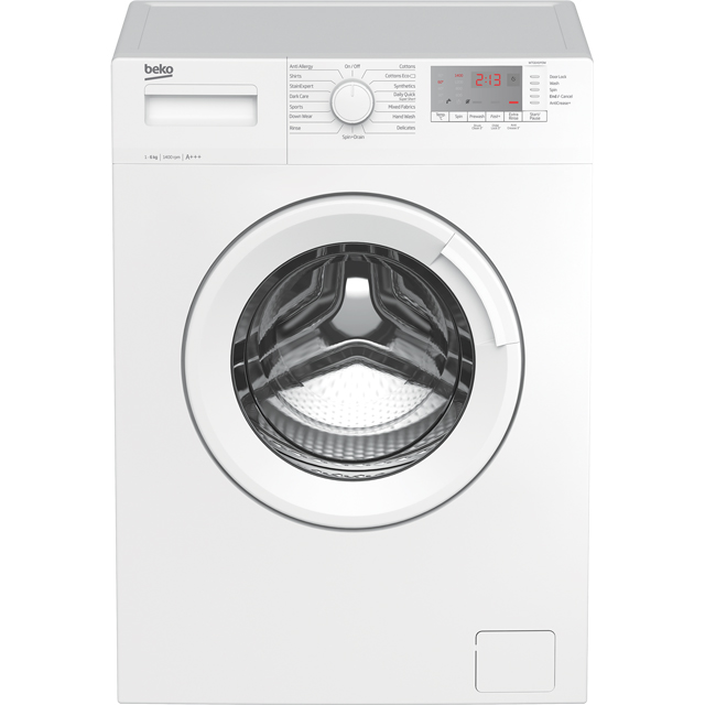 Beko WTG641M3W 6Kg Washing Machine with 1400 rpm - White - A+++ Rated - WTG641M3W_WH - 1