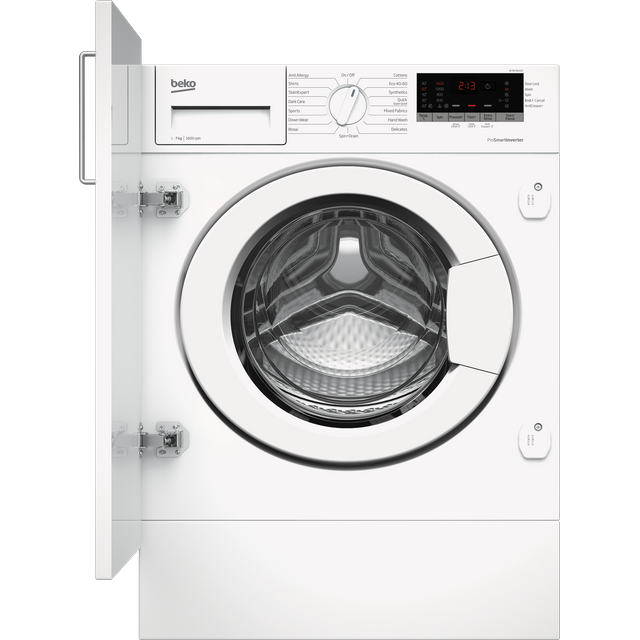 Beko WTIK76151F Integrated 7Kg Washing Machine with 1600 rpm Review