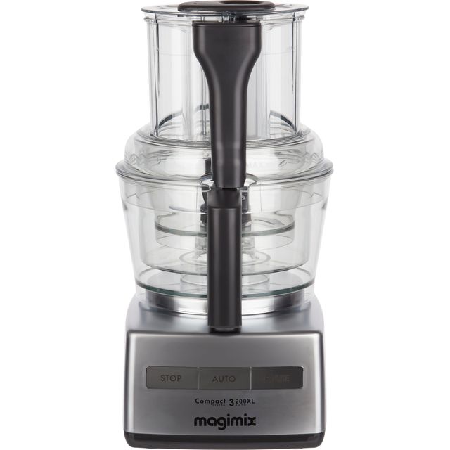 Magimix 3200XL 18371 2.6 Litre Food Processor With 9 Accessories - Stainless Steel
