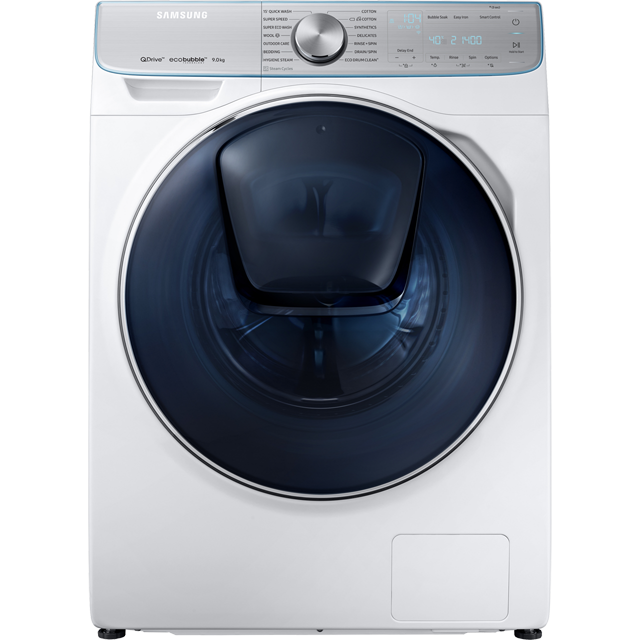 Samsung QuickDrive™ WW90M741NOR Wifi Connected 9Kg Washing Machine with 1400 rpm - White - A+++ Rated - WW90M741NOR_WH - 1