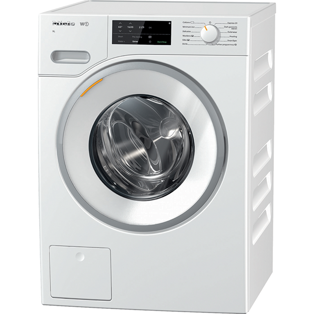 Miele W1 WWG120 9Kg Washing Machine with 1600 rpm - White - A+++ Rated - WWG120_WH - 1