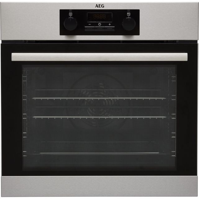 AEG BEB231011M Built In Electric Single Oven - Stainless Steel - A Rated