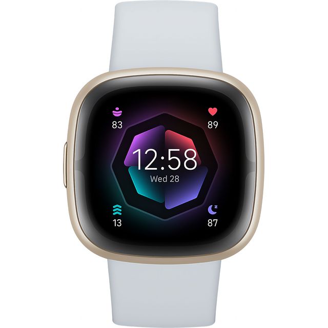 Fitbit Sense 2 Smart Watch - Blue Mist/Soft Gold