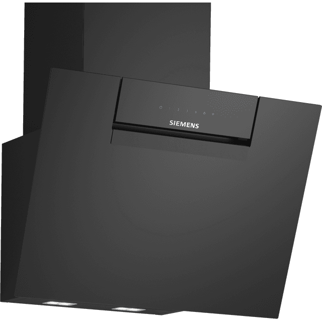 Siemens IQ-300 LC67KFN60B Wifi Connected 60 cm Angled Chimney Cooker Hood – Black