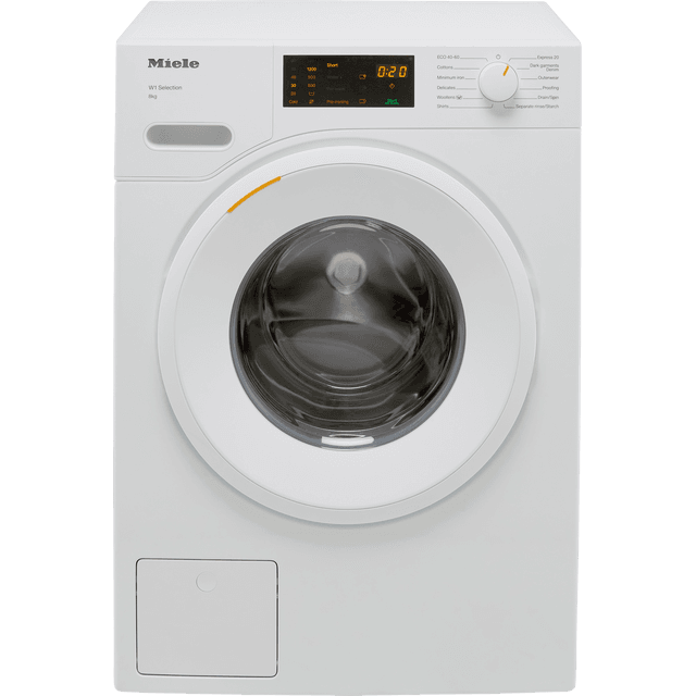 Miele W1 WSD023WCS 8kg Washing Machine with 1400 rpm - White - A Rated