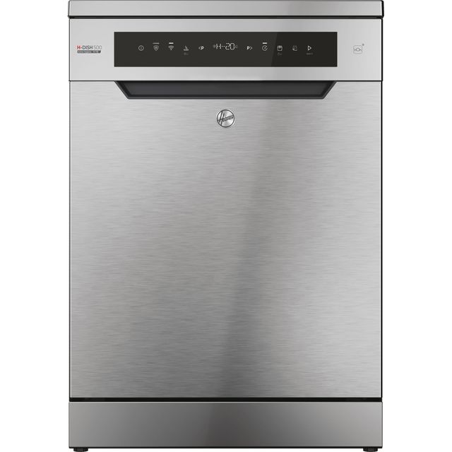 Hoover H-DISH 500 HF5C7F0X Wifi Connected Standard Dishwasher - Stainless Steel - C Rated