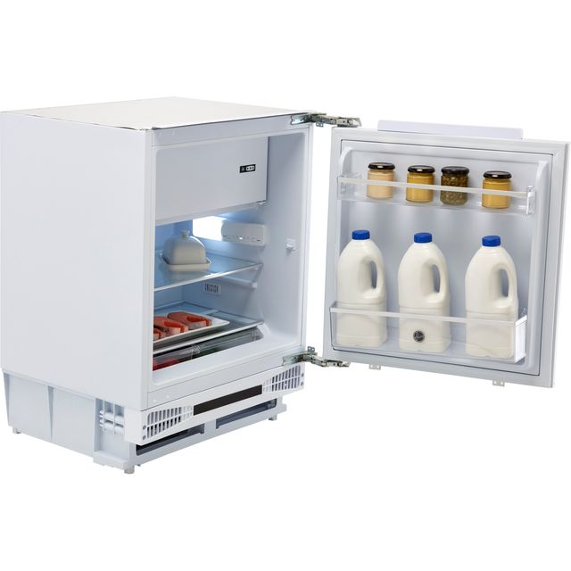 Hoover HBRUP174NK/NE Integrated Upright Fridge with Ice Box - Fixed Door Fixing Kit - White - F Rated