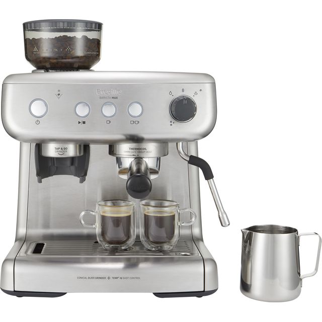 Breville VCF126 Bean to Cup Coffee Machine - Stainless Steel