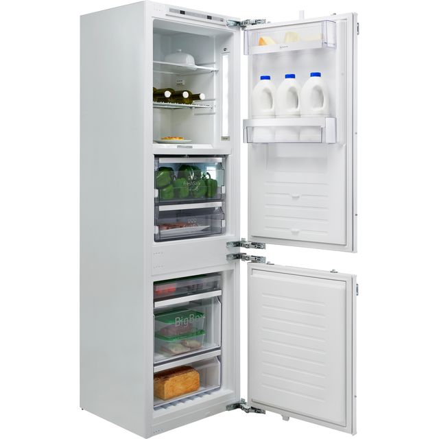 NEFF N90 KI8865DE0 Wifi Connected Integrated 60/40 Frost Free Fridge Freezer with Fixed Door Fixing Kit – White – E Rated