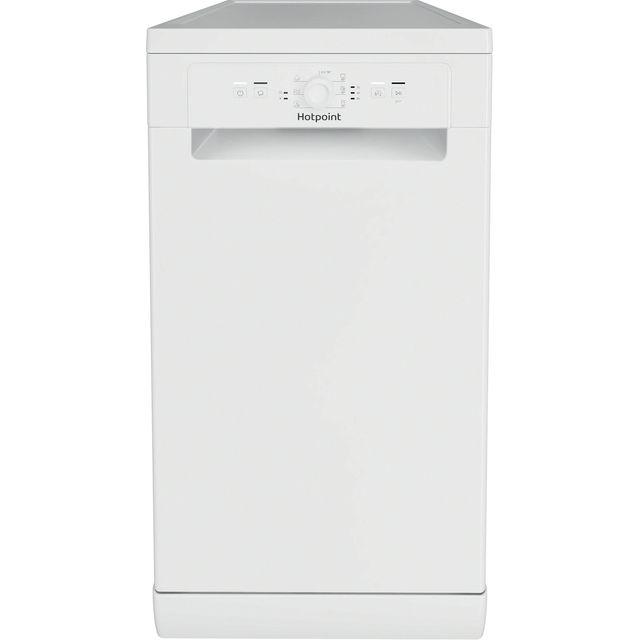 Hotpoint HF9E1B19UK Slimline Dishwasher - White - F Rated