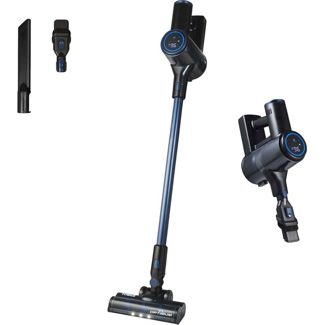 Tower VL100 T513012AT Cordless Vacuum Cleaner with up to 60 Minutes Run Time - Blue / Black