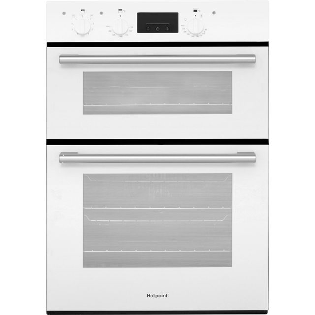 Hotpoint Class 2 DD2540WH Built In Double Oven - White - DD2540WH_WH - 1
