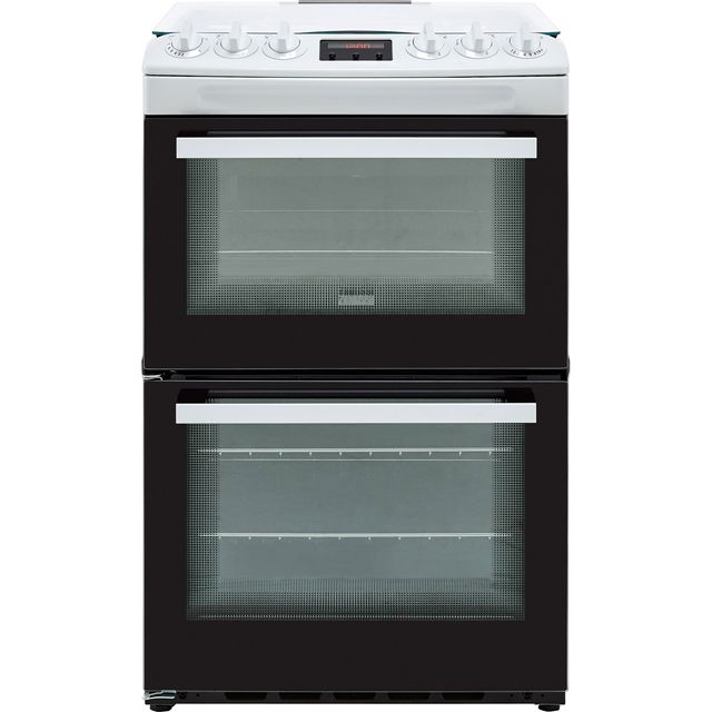 Zanussi ZCG43250WA 55cm Freestanding Gas Cooker with Full Width Electric Grill - White - A/A Rated