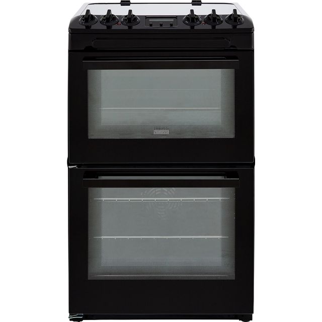 Zanussi ZCV46250BA 55cm Electric Cooker with Ceramic Hob - Black - A/A Rated
