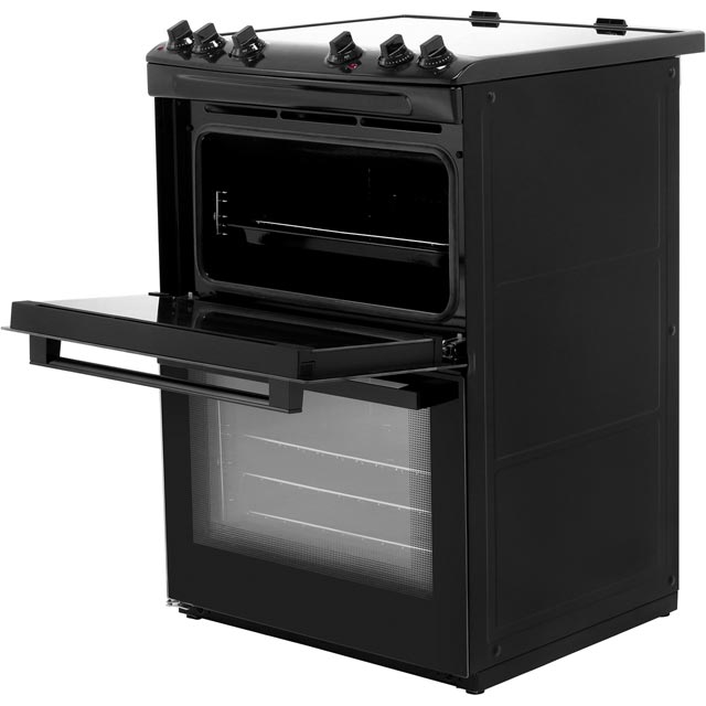 Zanussi ZCV66050BA Electric Cooker - Black - ZCV66050BA_BK - 4