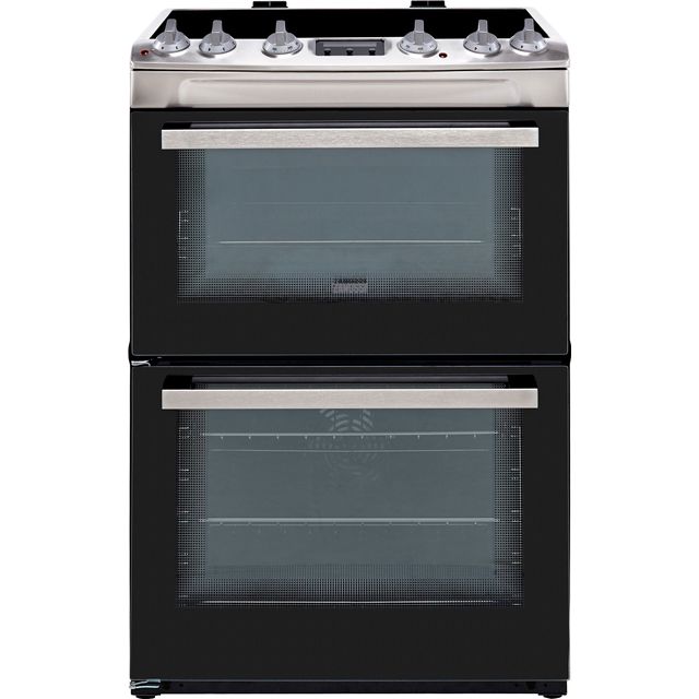 Zanussi ZCV66250XA 60cm Electric Cooker with Ceramic Hob - Stainless Steel - A/A Rated