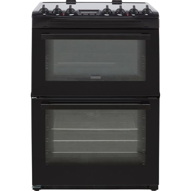 Zanussi ZCV69360BA 60cm Electric Cooker with Ceramic Hob - Black - A/A Rated