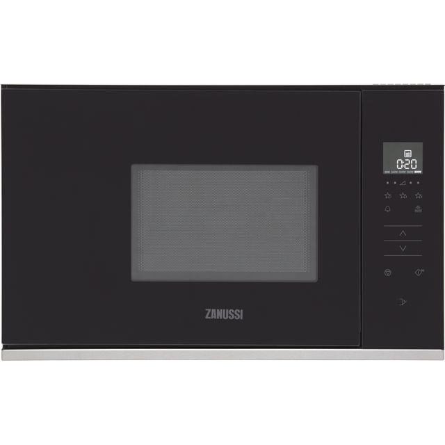 Zanussi ZMBN2SX 37cm High, Built In Microwave - Stainless Steel