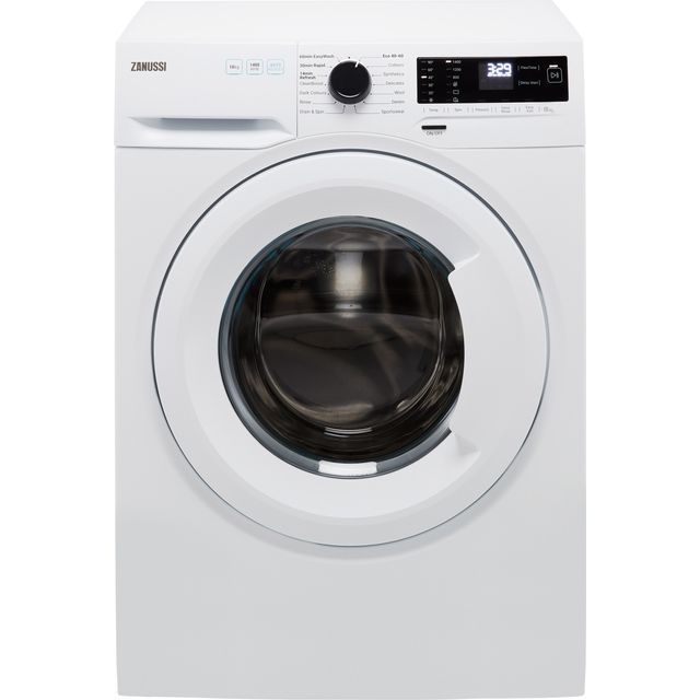 Zanussi ZWF144A2PW 10Kg Washing Machine with 1400 rpm - White - D Rated