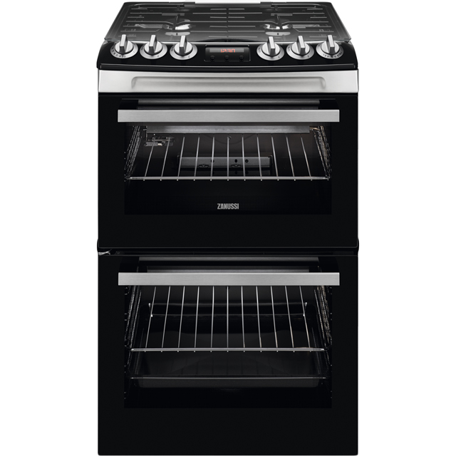 Zanussi ZCG43250XA Gas Cooker - Stainless Steel
