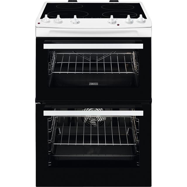 Zanussi ZCI66050WA 60cm Electric Cooker with Induction Hob - White - A/A Rated