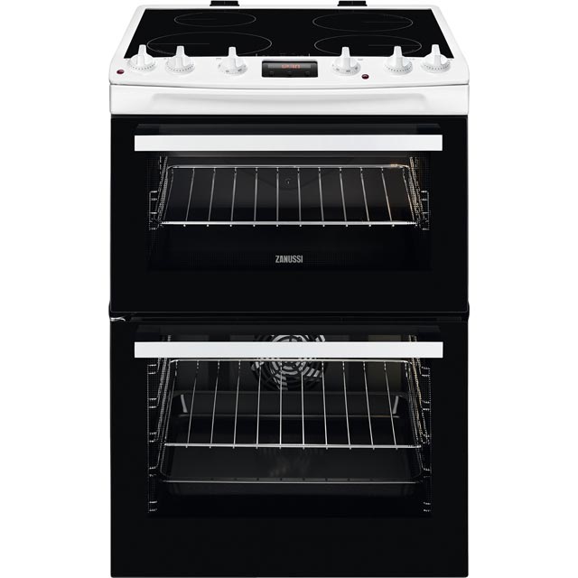 Zanussi ZCI66250WA 60cm Electric Cooker with Induction Hob - White - A/A Rated