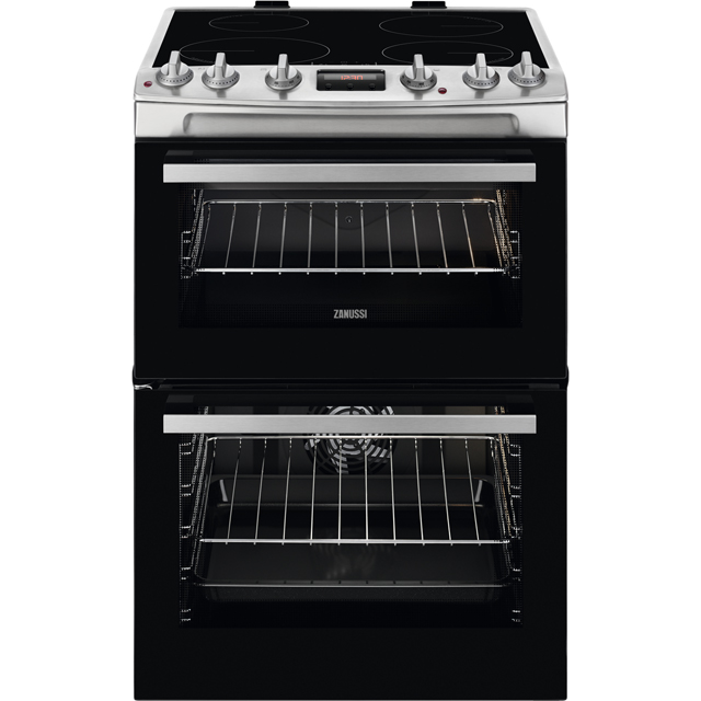 Zanussi ZCI66250XA 60cm Electric Cooker with Induction Hob - Stainless Steel - A/A Rated
