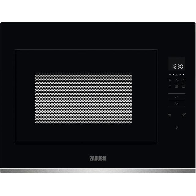 ZANUSSI ZMBN4DX Built-in Microwave with Grill – Black, Black,Silver/Grey