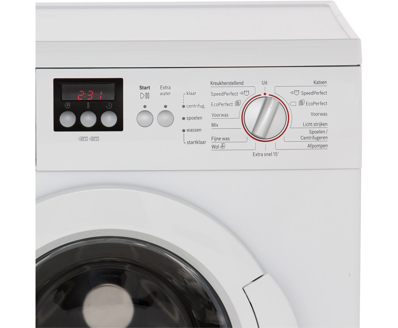 Speedperfect bosch wasmachine