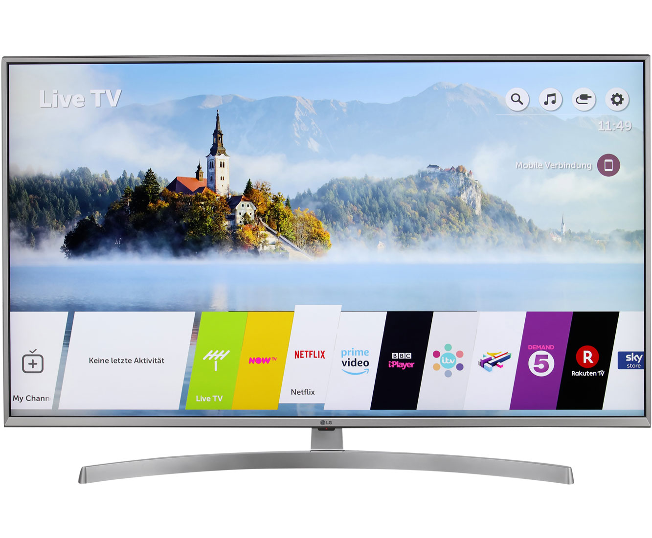 LG 49UK7550LLA Fernseher - Silber LG 49UK7550LLA Fernseher - Silber