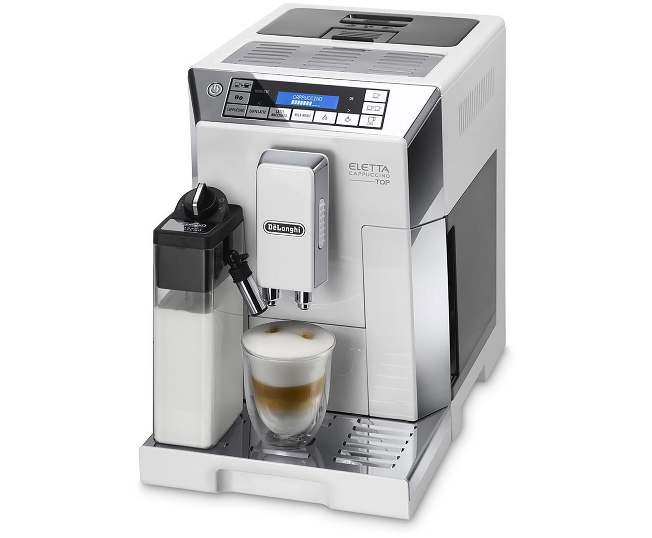 Eletta ECAM 45.766.W Kaffeemaschinen - Weiss Eletta ECAM 45.766.W Kaffeemaschinen - Weiss
