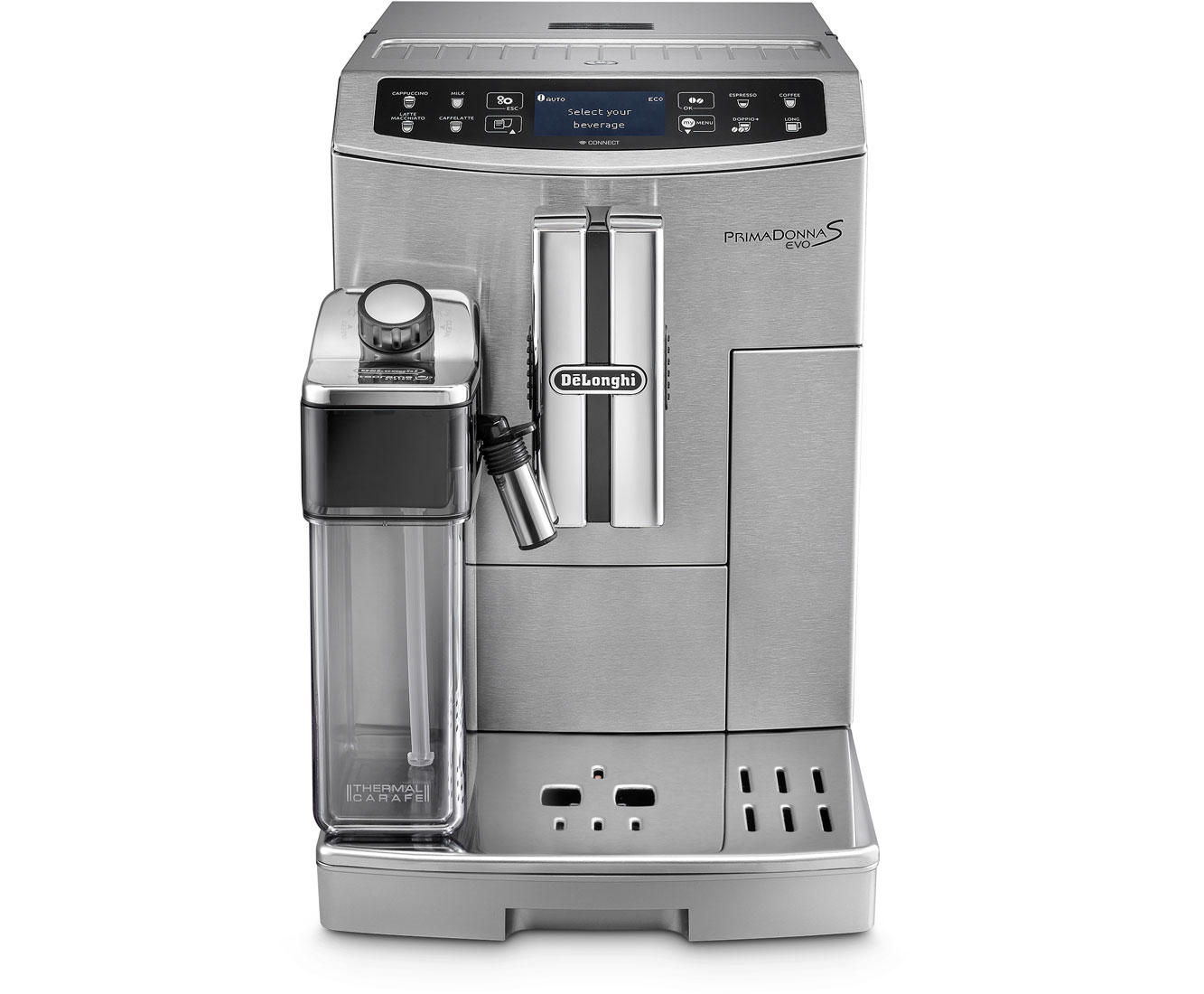 PrimaDonna S Evo ECAM 510.55.M Kaffeemaschinen - Edelstahl PrimaDonna S Evo ECAM 510.55.M Kaffeemaschinen - Edelstahl
