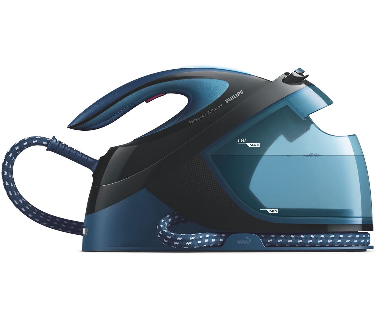 PerfectCare Performer GC8735/80 Bügeln & Glätten - Blau / Schwarz PerfectCare Performer GC8735/80 Bügeln & Glätten - Blau / Schwarz