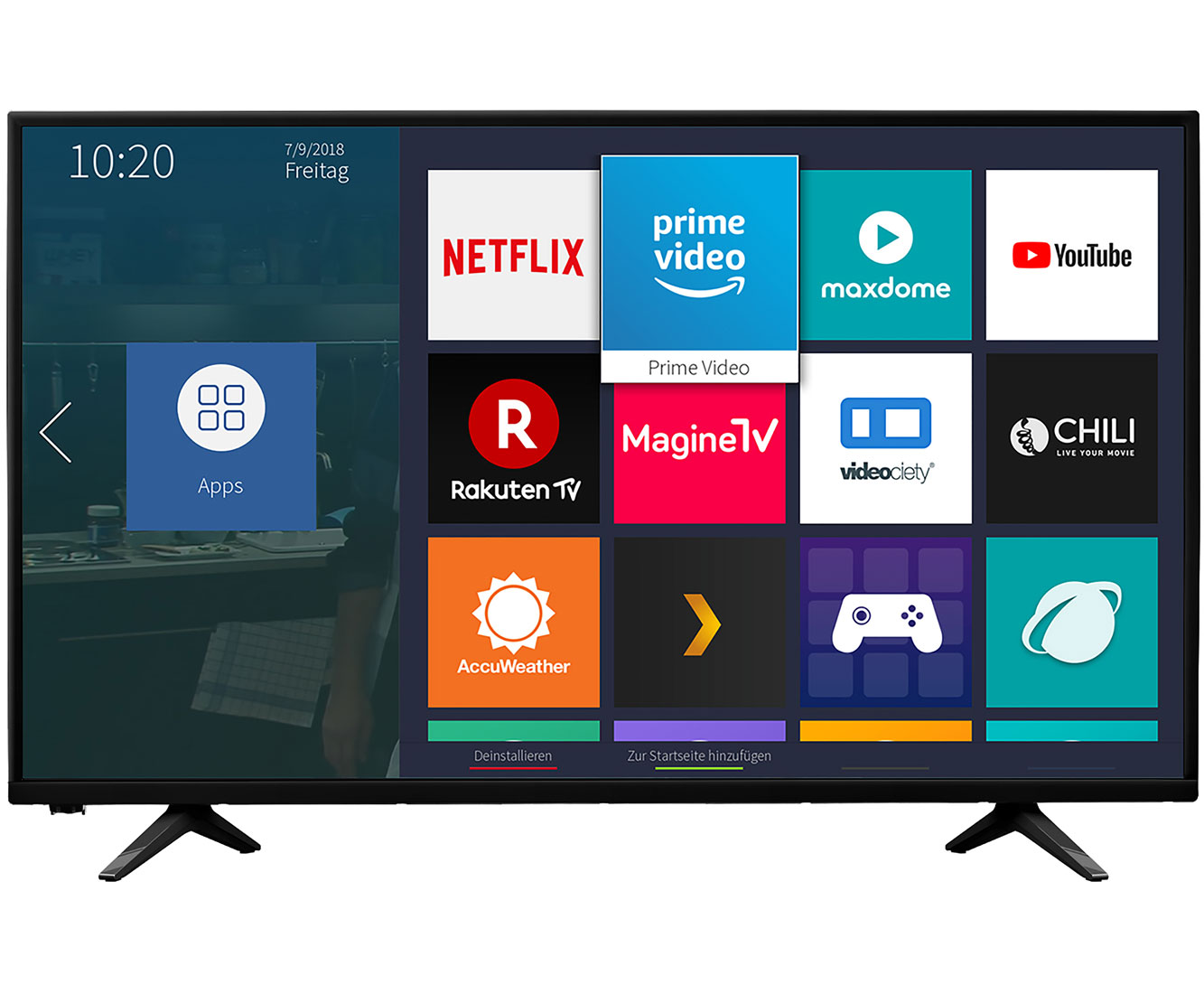 Hisense H39AE5500 Fernseher - Schwarz Hisense H39AE5500 Fernseher - Schwarz