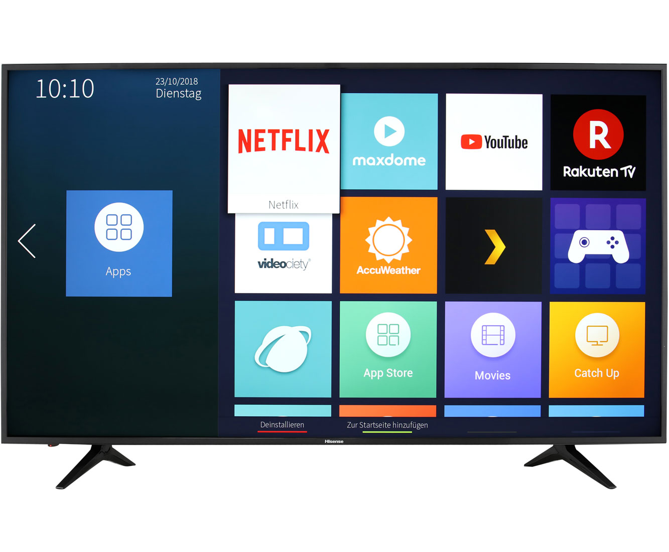 Hisense H65AE6030 Fernseher - Schwarz Hisense H65AE6030 Fernseher - Schwarz