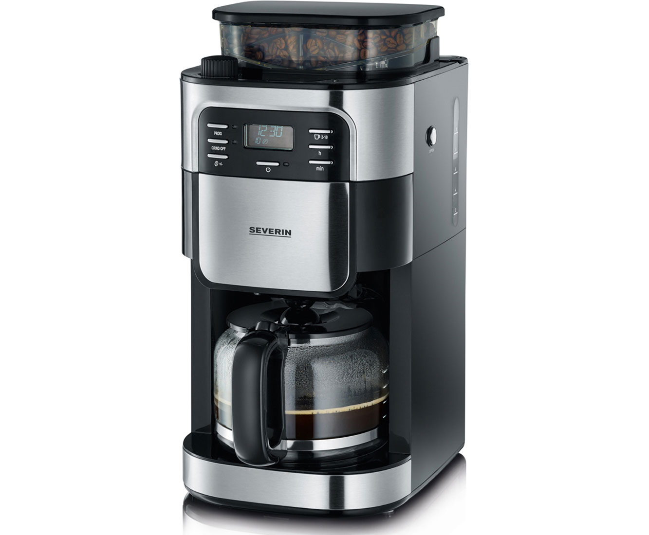 KA 4810 Kaffeemaschinen - Edelstahl / Schwarz KA 4810 Kaffeemaschinen - Edelstahl / Schwarz