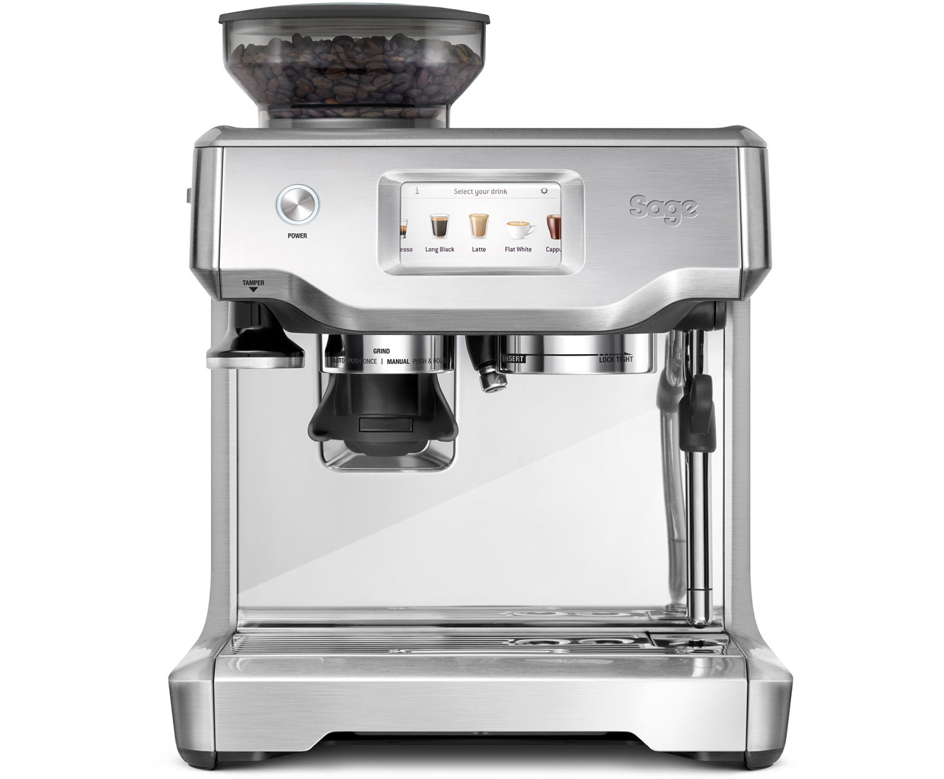SES880BSS4EEU1 Kaffeemaschinen - Edelstahl SES880BSS4EEU1 Kaffeemaschinen - Edelstahl