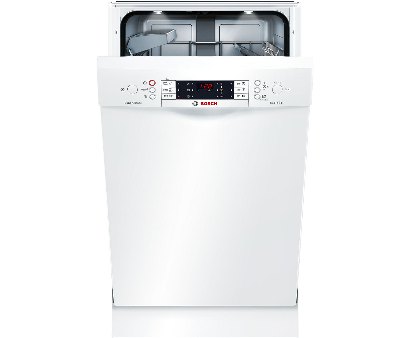 Serie 6 SPS66PW00E Geschirrspüler 45 cm - Weiß Serie 6 SPS66PW00E Geschirrspüler 45 cm - Weiß