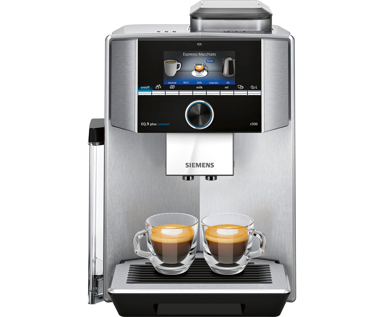 EQ.9 TI9555X1DE Kaffeemaschinen - Edelstahl EQ.9 TI9555X1DE Kaffeemaschinen - Edelstahl